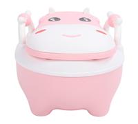Naroote Children's Toilet, Large Capacity Storage, Non -, Disconnected, Child -Friendly Plastic Toilet for Small Children Outside (Pink)
