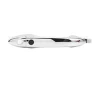 Naroote Chrome Door Handle, Outer Door Handle, Front Driver Side 72184T2AA01, Replacement for Accord 2013-2017 (with Sensor)