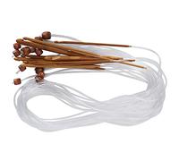 Naroote Circular Needle Bamboo DoublePointed Tube Connection Crochet Needlework Set for Scarves Sweaters Cushions Handicrafts 12Pcs Household, Most People of the Right Age (Carbonized White
