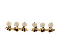 Naroote Classical Guitar Tuners with Beautiful Dragon Scales for Easy String Tuning, Set of 2 for Vintage Guitar Players, Metal Material