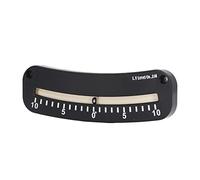 Naroote Clear Scale Tube Clinometer Stable Readings Impact for Horizontal Micro Angle Test ABS Material