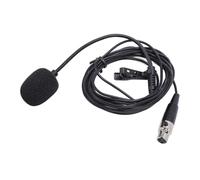 Naroote Clip On Lapel Microphone Easy Connection for Professional Sound in Live Performances