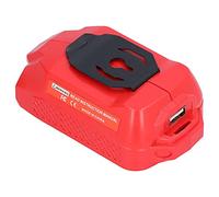 Naroote CMCB002 USB Adapter for Craftsman 20V Compact Lithium Battery Converter for Charging Mobile Devices Red 115g