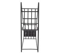 Naroote Coffee Syrup Organizer, Coffee Syrup Rack Syrup Rack 4 Compartments Stainless Steel Staircase Shape Strong Load Bearing for Organize Syrup Bottles, Wine Bottles, Condiment Bottles