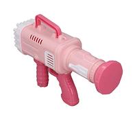 Naroote Colorful Bubble Machine, 45 Hole Bubble, Fun Toy for Kids Over 3 Years Old, Ergonomic Electronic Item (Pink)