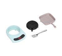 Naroote Come on Doll Miniature Pots, 1:12 Spatula Scale Simulation Covered with Dolls for Set for the Decoration of the Dollhouse for Children (Green)