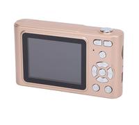Naroote Compact Travel Camera, Digital Camera with a Portable 16 -x Zoom for The Trip (Gold)