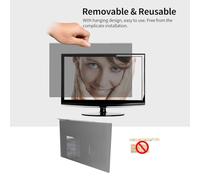 Naroote Computer Screen Blue Light Blocker, Blue Screen For Computer Monitor Blue Light Screen For Monitor Blocks UV with Hanging Anti-peeping ,high-transmittance For 23-24 (20-22")