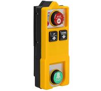 Naroote Crane Remote Control Durable Hoist Controller for Bridge Crane, Monorails ABS Shell for 100m Control Distance (ABS 3)