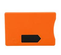 Naroote Credit Card Protector Sleeves, Safe Lightweight 10PCS Easy to Use Card Holder Wide Application Convenient for Community Management (Orange)