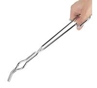 Naroote Crucible Tongs, Smelting Furnace Kit Plating Casting Kit with Stable Performance for Crucible (300mm)