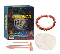 Naroote Crystal Tone Mining Kit Exciting Adventures Digging Set for Kids, Educational Simulation Digging Geology Toys for All Ages (Golden Shashi)