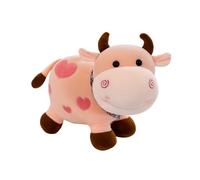 Naroote Cute Calf Plush Toys Soft Cow Doll Stuffed Animal for Kids Baby Shower Party 25cm White 450g (Narootepy1xwvraqo-220328SU01-9)
