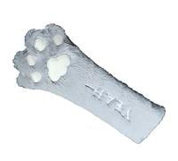 Naroote Cute Cat Claws Appearance Plush Car Fit for Belt Cover, Soft Shoulder Guard for Comfort, Ideal for Preserving Fit for Belts, Suitable for Women (Grey)