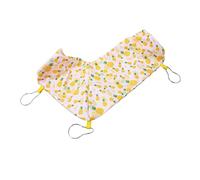 Naroote Cute Corner Tunnel for Guinea Pig and Rat, Soft Polyester Hideout, Convenient Hanging Toy for Little Pets (#2)