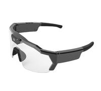 Naroote Cycling Glasses with Camera 12MP 1080P HD WiFi Wide Angle Smart Camera Anti Shake Technology Sports Lightweight Comfort Glasses Seamless Sharing for Outdoor Activities