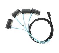 Naroote Data Cable Adapter Cable Mini SAS SFF-8643 to SFF-8482 1-Meter for Server Connection with High-Performance Reliability