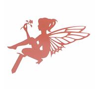 Naroote Decorative Garden Stakes, Delicate Weather Resistant Iron Fine Details Fairy Stakes Decor Protective Coating for Flower Pots (Narootedf0vprsz46-10347286)