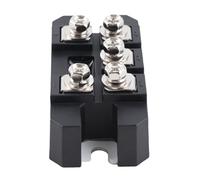 Naroote Dependable 1pc MDS100A Black Three Phase Diode Bridge Rectifier 100A Amp 1600V for Industrial Use
