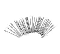 Naroote Diamond Grinding Needles Set Durable Carving Tools for Glass Jade Jewelry Engraving, 30PCS Metal Drill Bits for Electric Grinder, Suitable for Jewelry Making