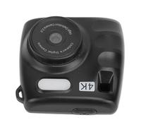Naroote Digital Camera, 1080p Type C Resolution Camera with Double Target Rapid Charging for the Recording of Photos and Videos (White) (Black)