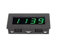 Naroote Digital Frequency Meter Tachometer with 4 LED Display Accurate Speed Measurement for Motor Control DC 8 to 15V 0.56 in 5 to 9999 RPM (Green)