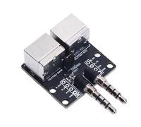 Naroote Digital Modes Interface, USB Sound Card Serial Port Combo, Built in Sound Codec Interface for HF VHF UHF Radio FT8 FT4 JS8Call SSTV APRS, Ideal for Radio Communication