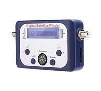 Naroote Digital Satellite Signal Finder Meter with LCD Display for Easy Satellite Detection and Installation - Ideal for RV Camping Enthusiasts - Lightweight ABS Material