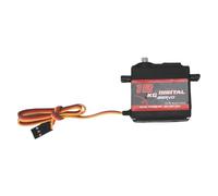 Naroote Digital Servo, Fast Efficient 180 ° Rotation Angle Metal Teeth Moto Motal Noise High Work Motor of Servo for 1/8 1/10 /12 Robot Scale (18KG)