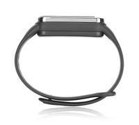 Naroote Digital Watch, Stylish Rechargeable Electronic Wrist Watch Lightweight 12/24 Hour for Work for Daily (Black)