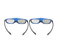 Naroote DLP 3D Glasses, Clear 144Hz DLP Link 3D Glasses Rechargeable for for for