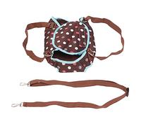 Naroote Dog Lift Shoulder Bag, Dog Lift Support Harness Removable Leash Coffee Breathable Soft for Disabled (S size)