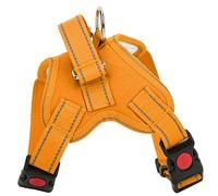 Naroote Dog Saddle Harness, Multifunctional Dog Harness Reflective Bite Oxford Fabric for Pets (S is suitable for head circumference 36-41 and)