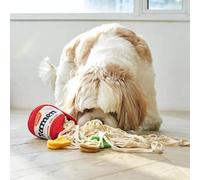 Naroote Dog Sniffing Puzzle Plush Noodle Shape Toy for Stress Relief and Anxiety Reduction, for Dogs Cats Pets, Soft Material, 1.3x11cm