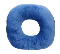 Naroote Donut Pillow, Hemorrhoid Pillow Donut Cushion Dark Blue Soft Breathable Detachable High Elasticity Inner Sleeve Bed Sore Cushion
