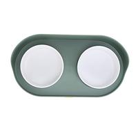 Naroote Double Cat and Dog Bow (Green)