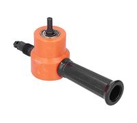 Naroote Double Head Nibbler Adjustable Drill Attachment Efficient Metal Cutter for Projects Any Thin Material 1 Unit