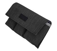 Naroote Drone Battery Bag Soft Camera Battery Storage Bag Splash-proof Nylon Laptop for LP-E4N LP-E19 (Black)