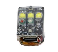 Naroote Drone Strobe Light Ultra Bright White Red Green Flashing Warning Light for Mini 3PRO Series Spark 3/4 FIMI X8SE Mini 1.1x0.6x0.4in