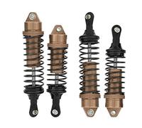 Naroote Durable 4pcs Metal RC Damper Suspension Shocks Struts for 1/10