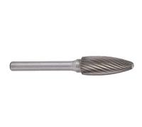 Naroote Durable Tungsten Carbide Burr File for Surface Grinding in Aviation Automotive and Machinery - 1 Piece