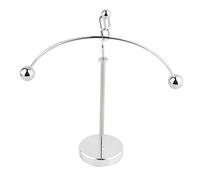 Naroote Dynamic Balancing Pendulum Swing, Pendulum Metal Iron Weightlifting Desk Toy, 360 Rotation Stress Relief for Home Office Decor Art