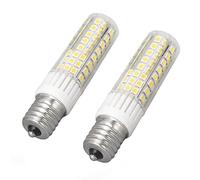 Naroote E17 Microwave LED Bulb Energy Saving 100LEDs PC for Microwave Oven Stove Lamp for Home Kitchen 2PCS (PC)
