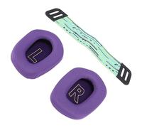Naroote Ear Pads Cushions Replacement, Earpads for G733 Wireless G335 Wired Gaming Headset, Noise Isolation Foam Replacement Ear Pads with Softer Leather & Headband Straps, Ideal for (Purple)