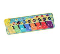 Naroote Early Education Toys, 8 Piano Function Keys Durable Floor Piano Keyboard Mat Baby Musical Mats with Recording Playback Function for Christmas for Birthday