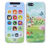 Naroote Educational Baby Light Music Cellphone Toy with Colorful Appearance for Child's Auditory Development and Concentration for Toddler Boys/Girls (Blue)