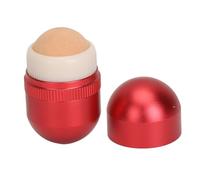 Naroote Egg Shape Volcanic Face Roller, Reusable Aluminum Alloy Shell Oil Absorbing Roller, Volcanic Stone Facial Tool with Matte Skin Design, Ideal for Facial Oil Control