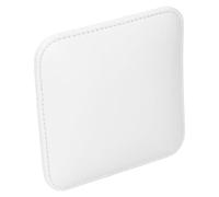 Naroote Elbow Rest Comfortable PU Leather Soft Elastic Nail Tech Pad for Salons, Nail Art Care for Home Office, 1 X Tech Elbow Rest (White)