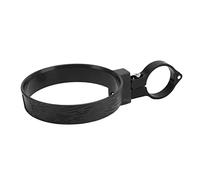 Naroote Electric Bike Handlebar Cup Holder, CNC Aluminum Alloy Bicycle Drink Holder, Sponge Padding Holders for Coffee Cup Milk Tea 80mm Diameter, Ideal for Cycling Accessories (Black)