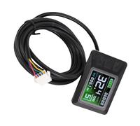 Naroote Electric Bike LCD Meter, KT No.1 Communication Protocol Display, Color Display Meter with SM Connector, Ideal for KT Controller 24V, 36V, 48V
